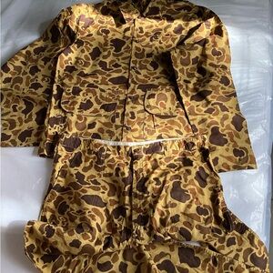 Camo shirt & pant - tropic weight cotton